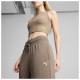Puma Γυναικείο παντελόνι φόρμας Wardrobe Essentials Relaxed Wide-Leg Sweatpants